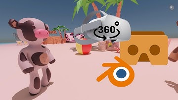 Render para VR en Blender