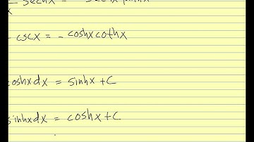 Calc II 5.8 Hyperbolic Functions.avi