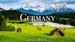 Germany & Deep House Mix - 4K Scenic Film With EDM Music