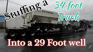 Ep. 229 They said it couldn't be done....so I had to try it. making a 34' truck fit in a 29' well