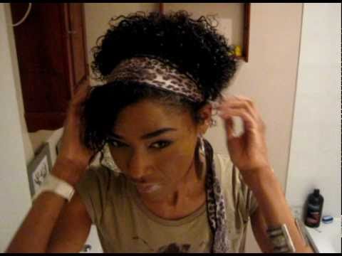 Scarf Hairstyles For Short Natural Hair