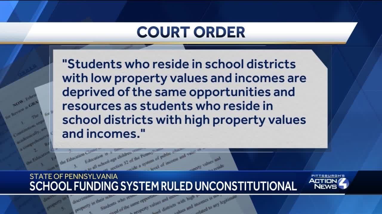 School funding system ruled unconstitutional YouTube