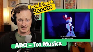 Vocal Coach REACTS - ADO Tot Musica