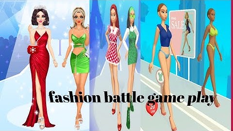 fashion battle gameplay walkthrough