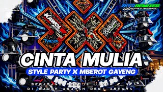 Yang Kalian Cari Cari Dj Cinta Mulia sepasang Remaja Jatuh Cinta  Style Party X Mberot Gayeng 
