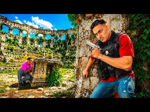 HARDCORE HIDE AND SEEK WITH AIRSOFT IN THE ABANDONED COLISEUM