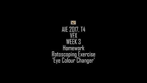 Eye colour change roto