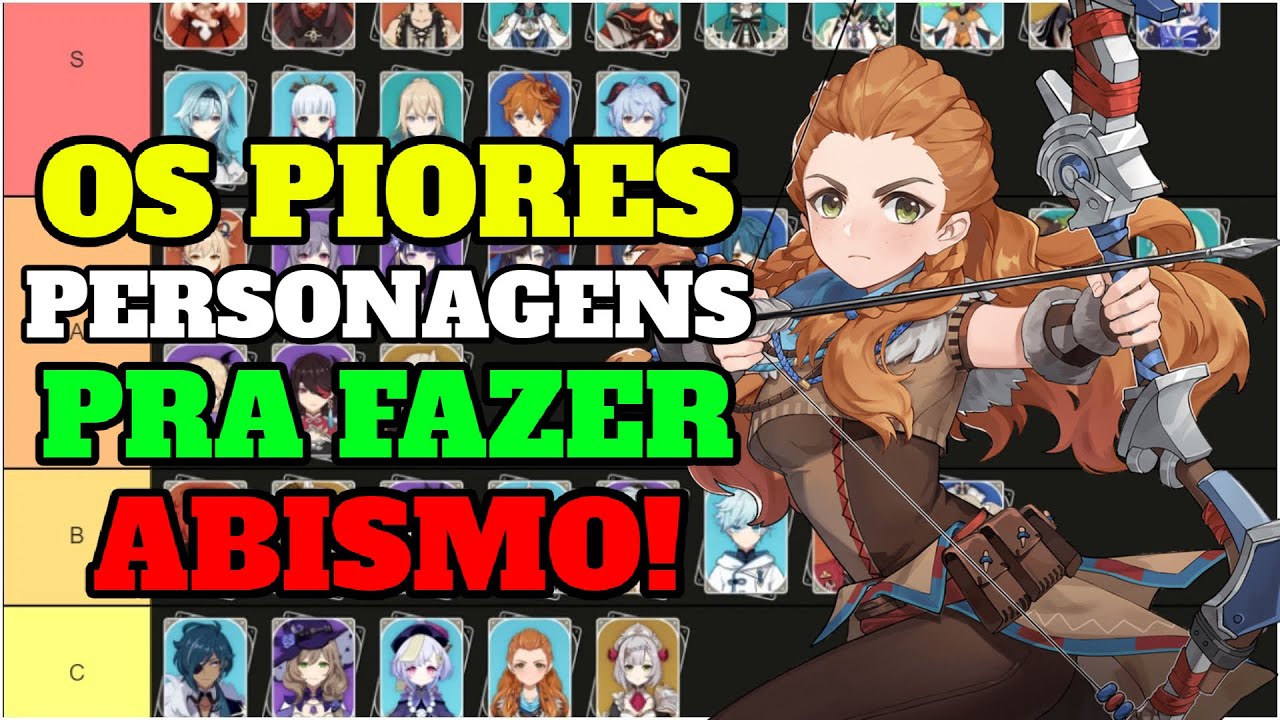 FIZ O ABISMO SÓ COM PERSONAGENS HYDRO, THAYBJS