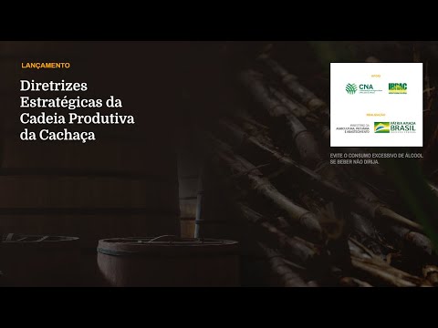 Lançamento das Diretrizes Estratégicas da Cadeia Produtiva da Cachaça