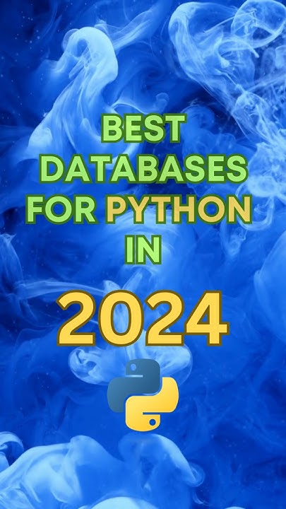 Best Databases for PYTHON in 2024| Databases for PYTHON| PYTHON ...