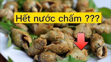 cách làm ốc cà na xào tỏi cực đơn giản(ăn là mút sạch vỏ)