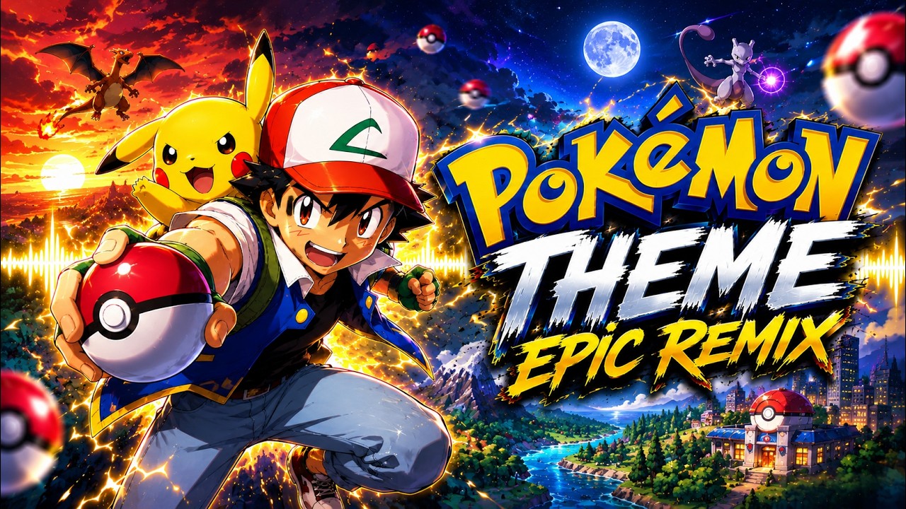 Pokémon Kanto Theme Gotta Catch 'Em All - Epic Remix - YouTube