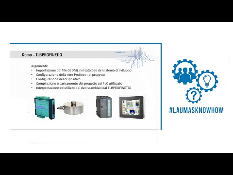 Integrazione di un Trasmettitore di peso PROFINET in TiA Portal