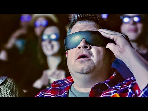 Видео: Он случайно использует 2D очки в 3D кинотеатре и узнает шокирующую правду