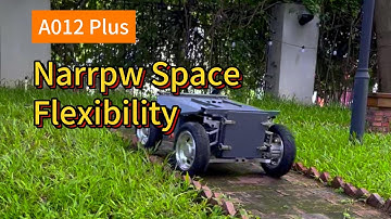 Mobile robotic solution for narrow spaces