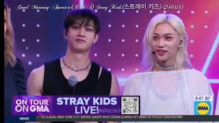 Good Morning America (GMA) Stray Kids (스트레이 키즈) (240515)