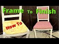 How To Upholster A Dining Chair