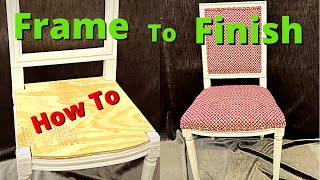 How To Upholster A Dining Chair