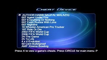 CHEAT DEVICE PS2 | GAMEPLAY BLACK | PLAYSTATION 2