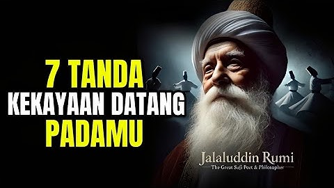 💥SIAP-SIAP ‼️ 7 TANDA REZEKI BESAR SEDANG MENUJU PADAMU | JALALUDIN RUMI#magnetrezeki 
