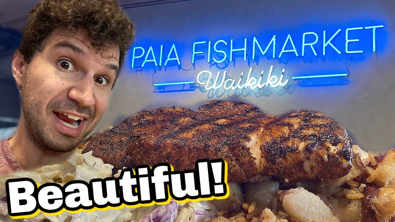 Beautiful Sunset! Paia Fish Market Waikiki YouTube