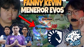 WHAT KIND OF FANNY PLAY IS THIS?! DRIVING EVOS CRAZY!! EVOS VS LIQUID MATCH 2 - MPL S18