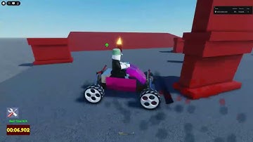 First Roblox Stunt track - DevLog 78: Test run recording