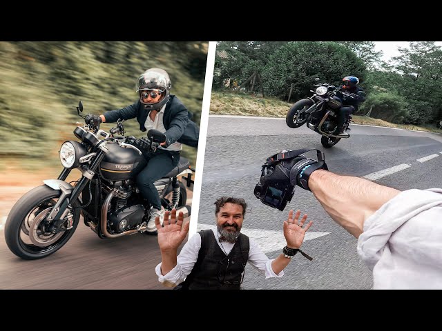 Photographe derrière une moto surpuissante à la DGR ! 😱