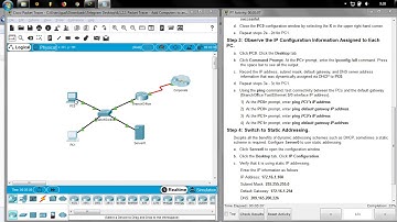Add computer  To an Existing Network (PACKET TRACER)