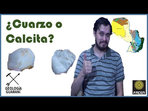 Vídeo: Diferencia Entre Calcita Y Cuarzo