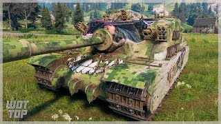 картинка: Tortoise - 11К УРОНА 8 ФРАГОВ - World of Tanks