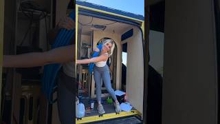 CRAZY Shower in 4x4 Sprinter vanbuild vanlife tinyhouse