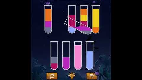 water color sort puzzle level 59 - water sort puzzle level 59 - watersortpuzzle level 59 #short 🤗