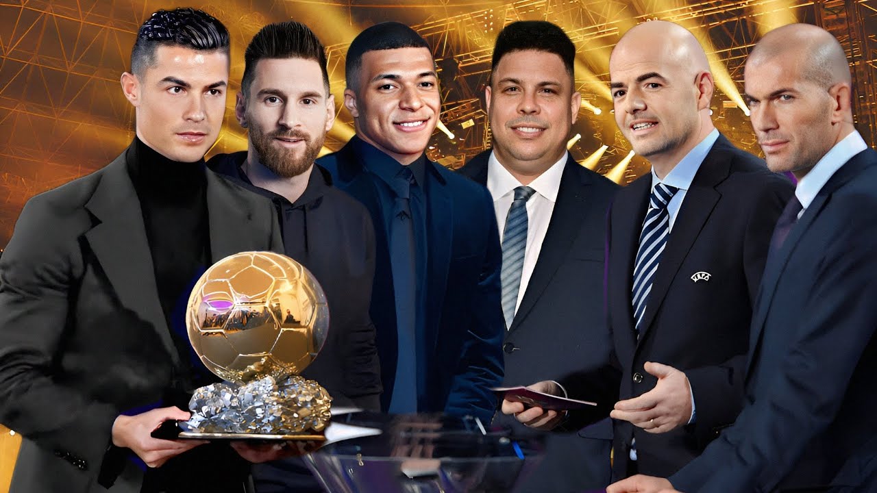 Top 3 Ballon d'or 2024 Ronaldo, Messi & Mbappé Goals, Assists, Trophies
