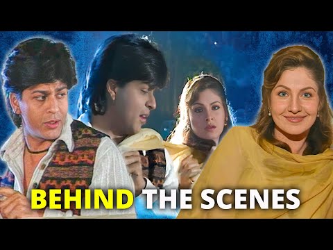 Shah Rukh Khan & Pooja Bhatt’s Romantic Song Shoot For Film ‘Chaahat’ (1996) | Flashback Video