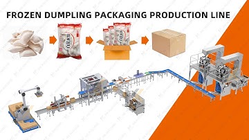 Frozen Dumpling Making Machine Automatic Packaging Line MK