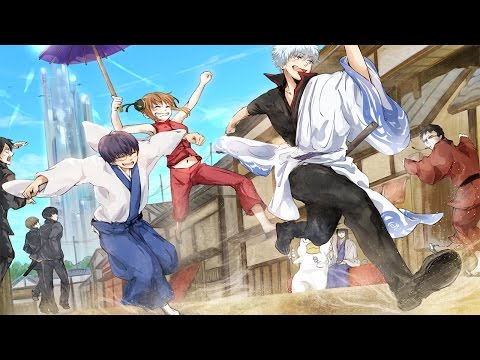Gintama 2017 opening 2 Full『CHiCO with HoneyWorks - Kyou mo Sakura Mau Akatsuki ni』