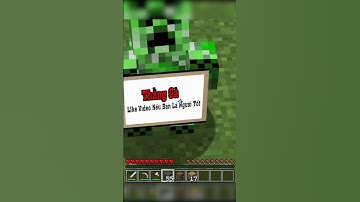 Minecraft Memes Con Creeper thật Hài Hước