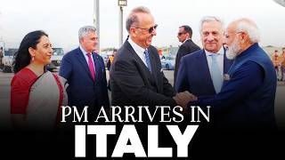 LIVE: PM Modi arrives in Italy