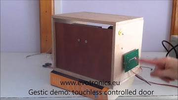 MGC3130 Gestic IC Demo - Touchless Door Controller