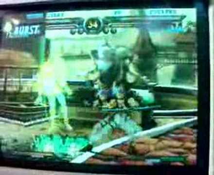 Chipp Zanuff-ex vs Milia Rage-gold