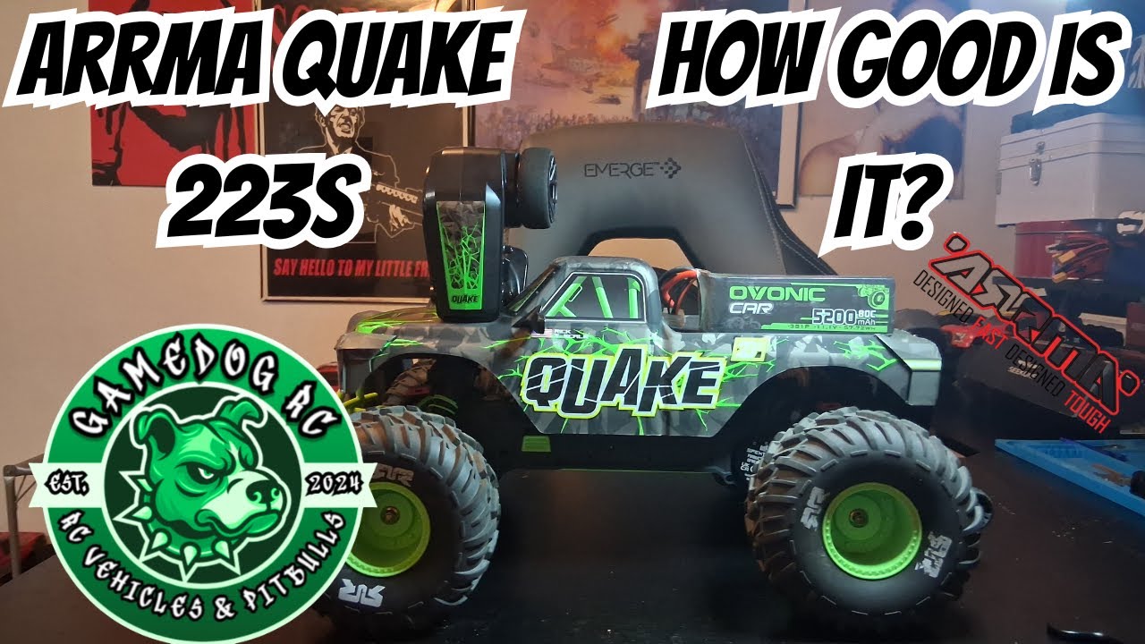 Arrma Quake ЛУЧШИЙ Новый Башер 2025😎