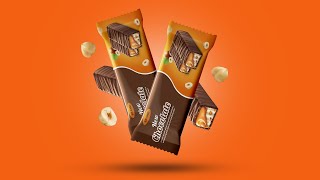 انشاء غلاف شوكولاتة | Product Packaging Design | chocolate