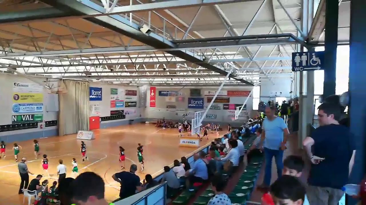 Salle basketball Lloret del Mar YouTube
