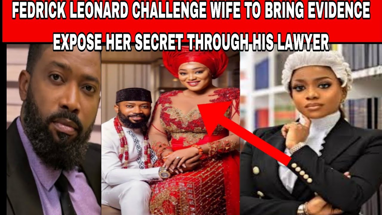 📢Федрику Леонарду через своего адвоката предложено разоблачить ее секрет и причины развода🚨