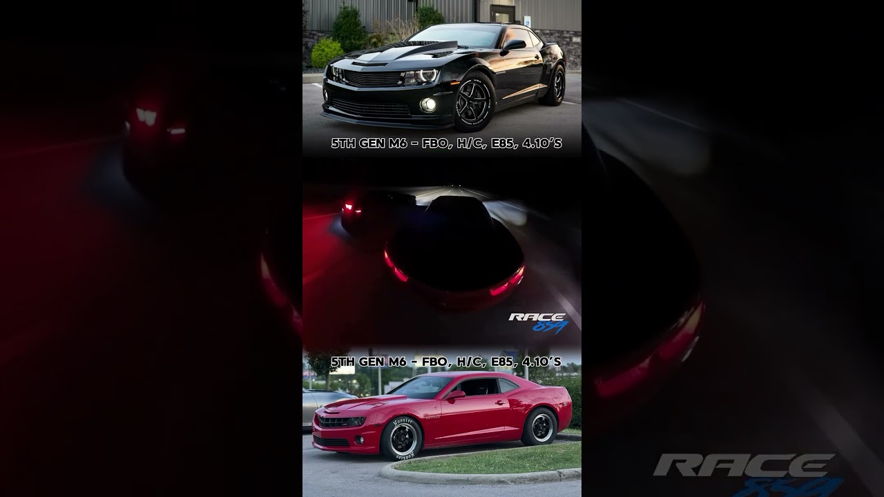 Camaro SS 5th gen’s same mods🇺🇸😱