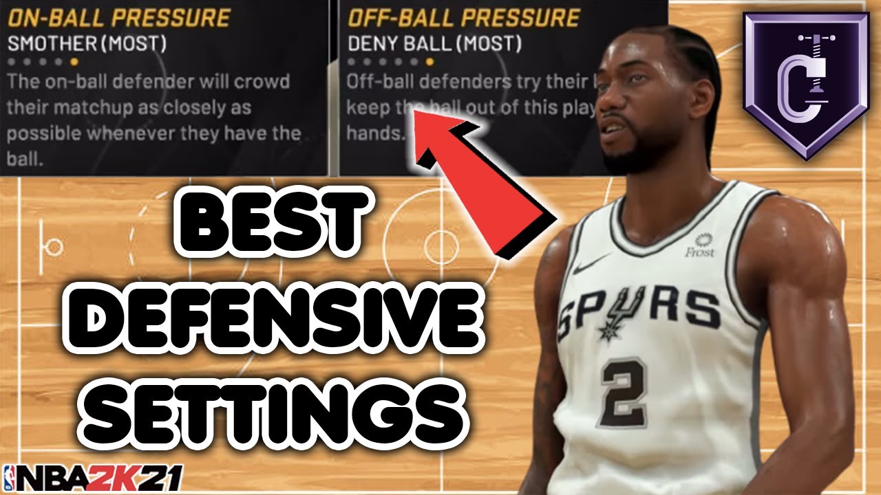 THE BEST DEFENSIVE SETTINGS IN NBA 2K21 MyTEAM! WIN EVERY GAME USING