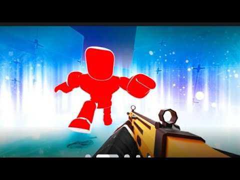 Trying out the new 10 billion player assult rifle in Roblox Rivals ...