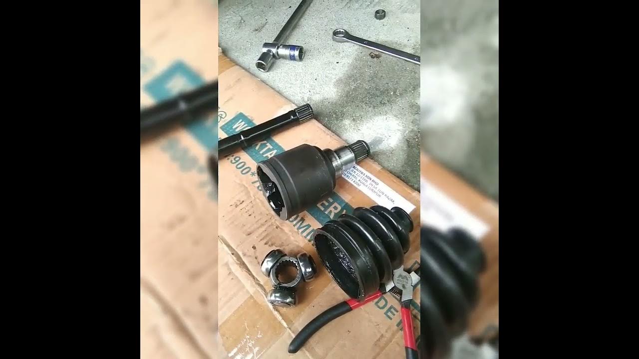 foremansejati TUKAR DRIVE SHAFT BOOT PERODUA KANCIL YouTube
