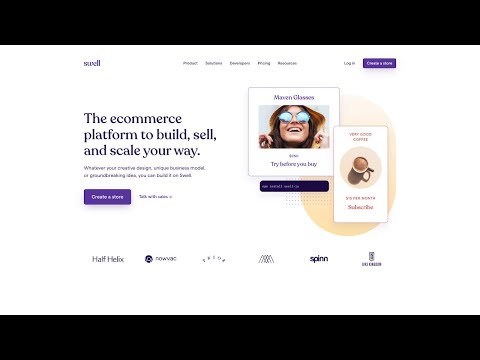 Swell Ecommerce Demo – B2B/Marketplace Platform